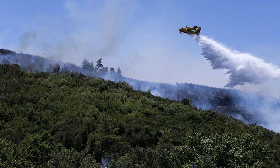Φωτιά στην Κερατέα - Μήνυμα του «112» για εκκένωση της περιοχής Μαρκάτι - Vimarsana News