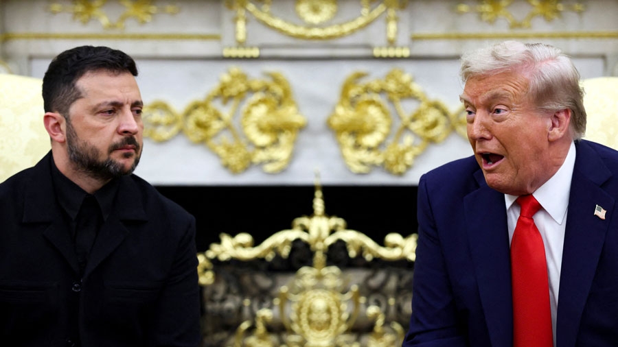 Τραμπ: Αν πάνε όλα καλά, θα έχουμε τριμερή συνάντηση