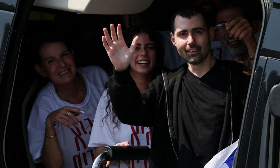 Ο απελευθερωμένος όμηρος Γκάι Γκιλμπόα-Νταλάλ