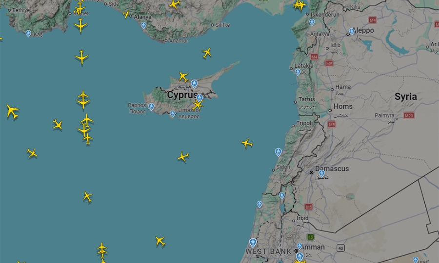 Ανοιχτός ο εναέριος χώρος της Κύπρου