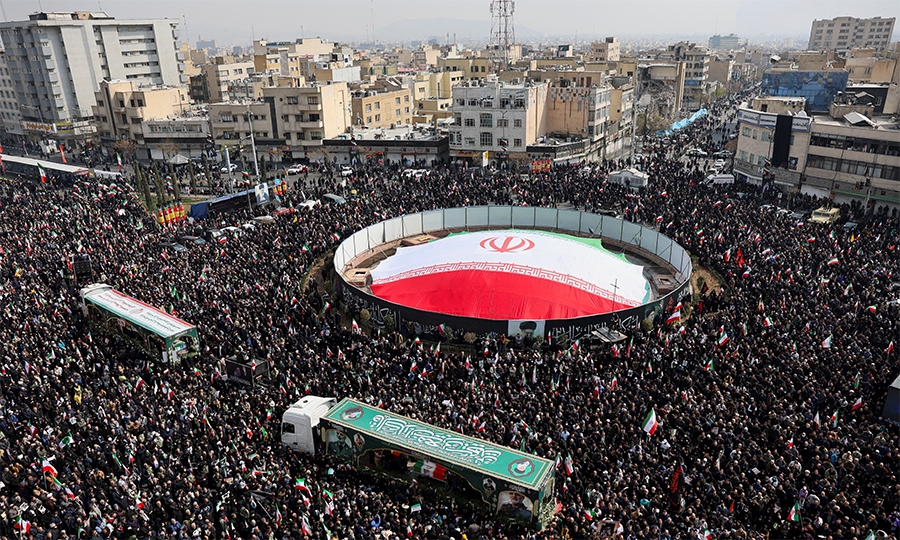 Κηδείες Ιρανών αξιωματούχων στην Τεχεράνη