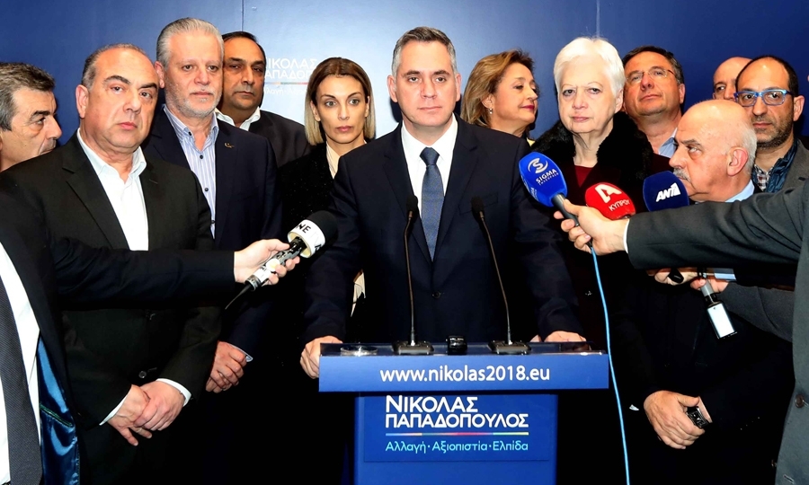 Οι δυνάμεις αλλαγής θα συνεχίσουν ενάντια στο κατεστημένο, δήλωσε ο Νικόλας Παπαδόπουλος