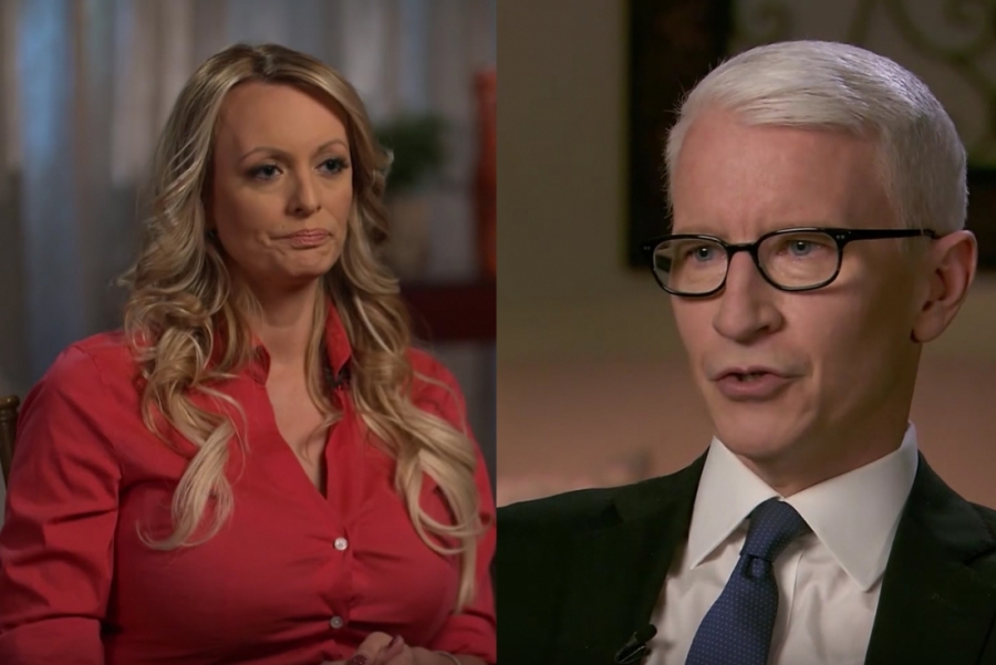H Stormy Daniels μιλά στον Anderson Cooper