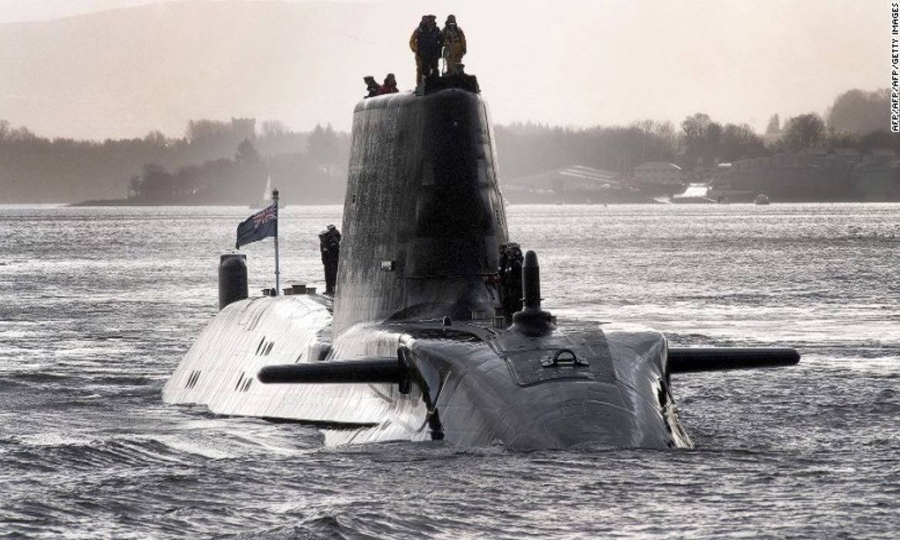Το υποβρύχιο HMS Astute του Βρετανικού Βασιλικού Ναυτικού είναι οπλισμένο με 38 τορπίλες και βλήματα