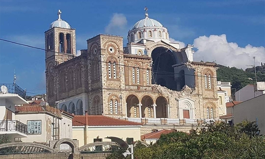 Σάμος: Σοβαρές ζημιές από τα 7 Ρίχτερ