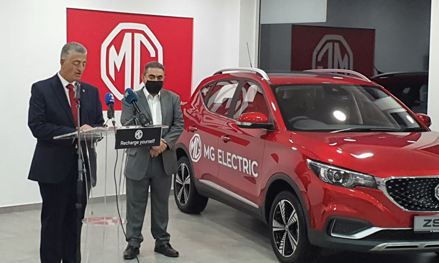 Electric cars by MG have arrived in Cyprus KNEWS