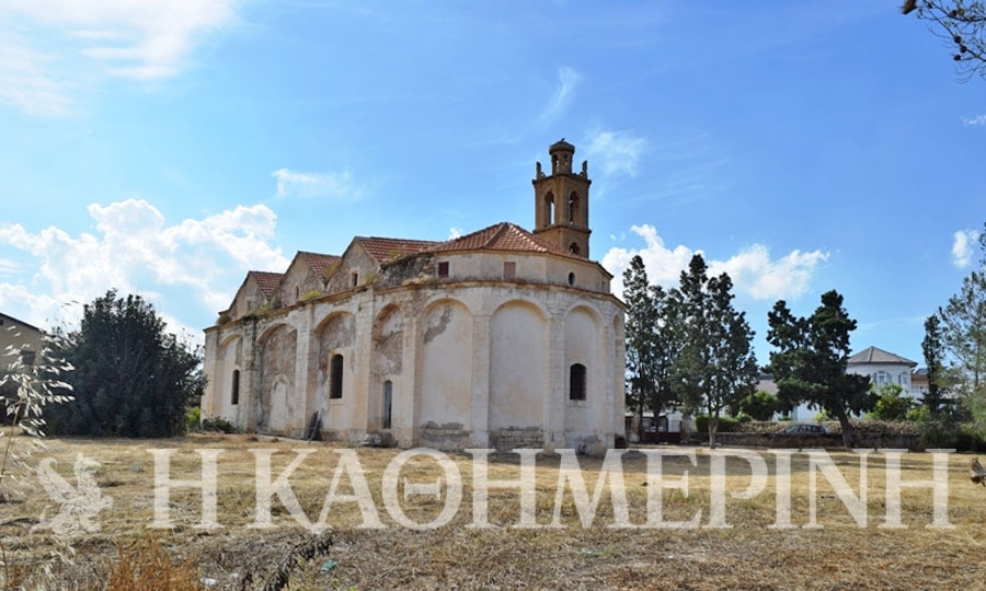 Ο Άγιος Επιφάνιος στη Μηλιά Αμμοχώστου. 