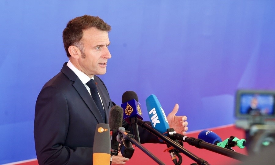 Ο Πρόεδρος της Γαλλίας, Εμμανουέλ Μακρόν