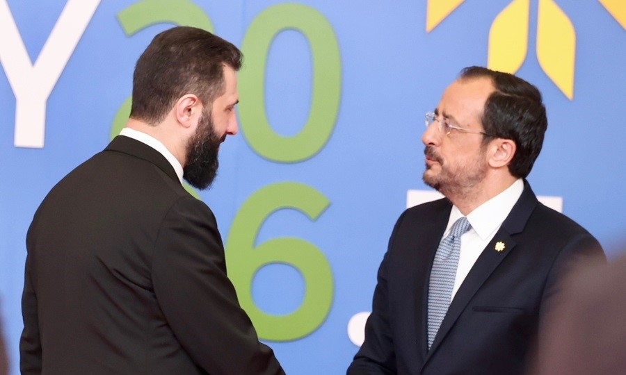Ο μεταβατικός Πρόεδρος της Συρίας Αχμέντ Χουσεΐν αλ Σαράα